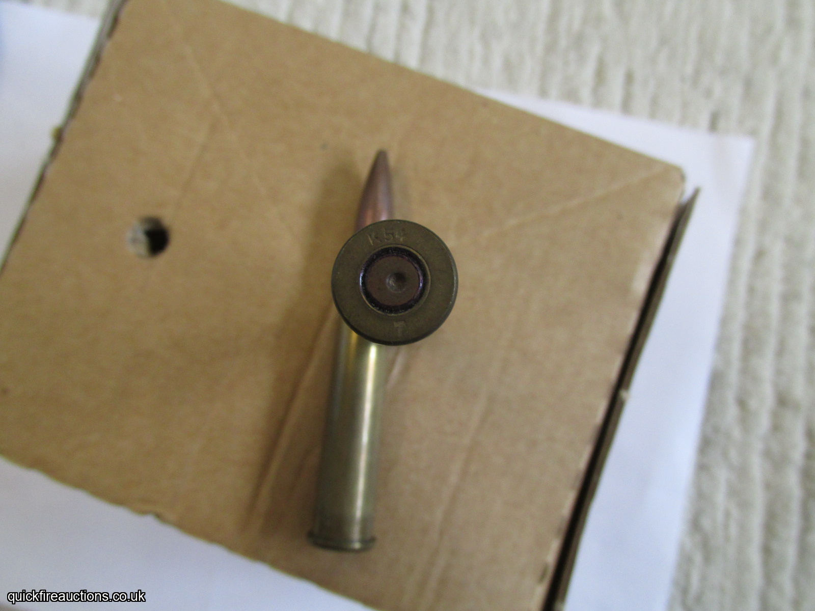 1 X 303 K 54 7 FIRED PRIMER COPPER BULLET INERT