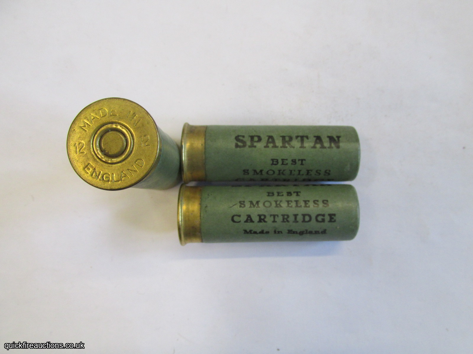 12G R.T.O. SPARTAN BEST SMOKELESS SMALL PRINT CARTRIDGE [INERT]