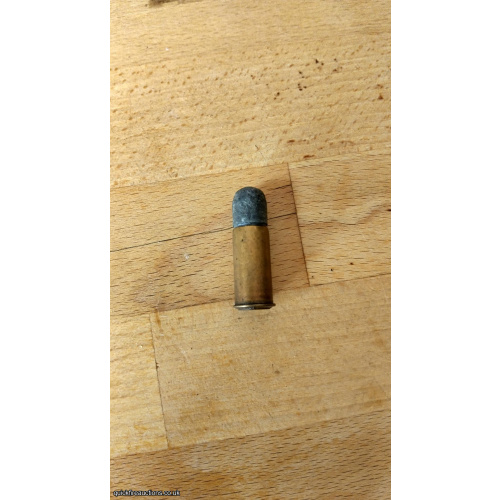 Rare Inert 10.6 x 25R German Revolver Round