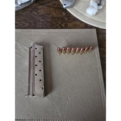 MECGAR 9mm NICKEL MAGAZINE PLUS L31A1 NATO X FNM 02-02 NATO INERT 