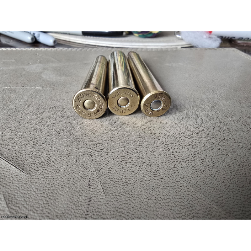 Various W.R.A.C.o 50-110 EX, WRA 450 WIN, W.R.A.Co 40-82 WCF
