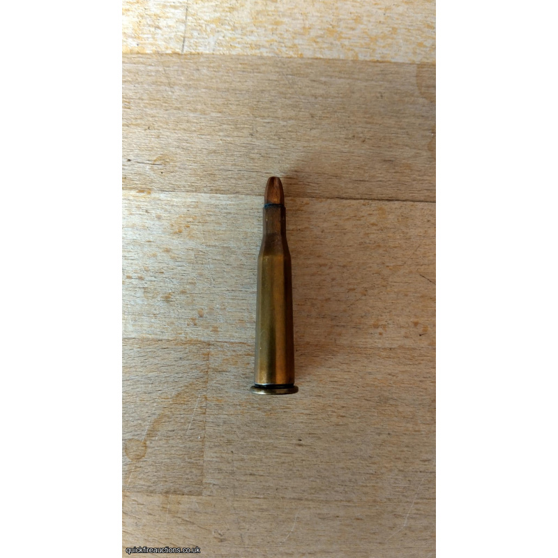 Rare Inert .219 Zipper Round