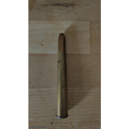 Inert .375 x 74R Magnum round