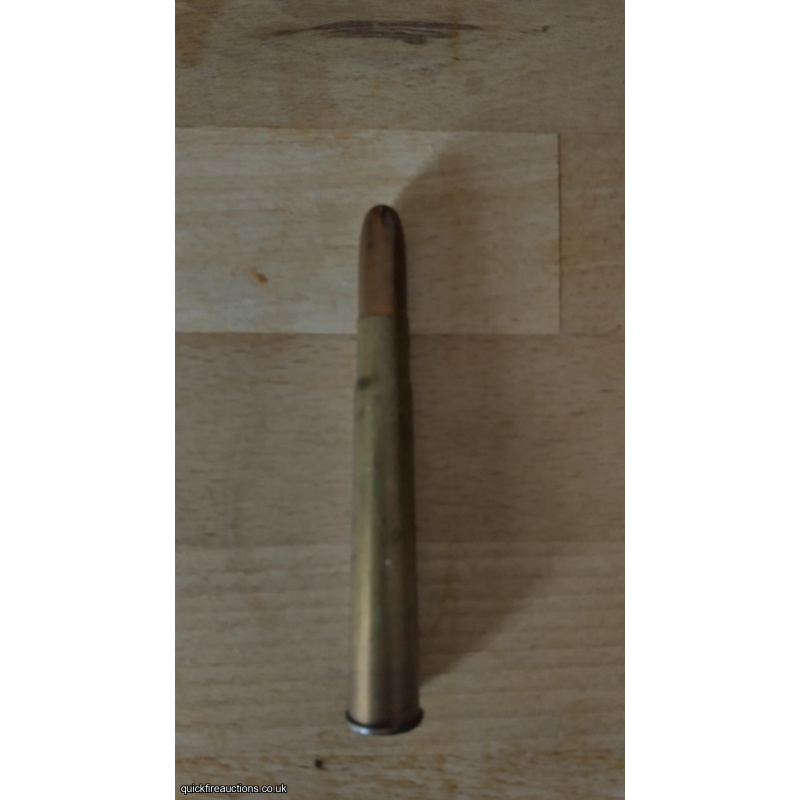 Inert .375 x 74R Magnum round