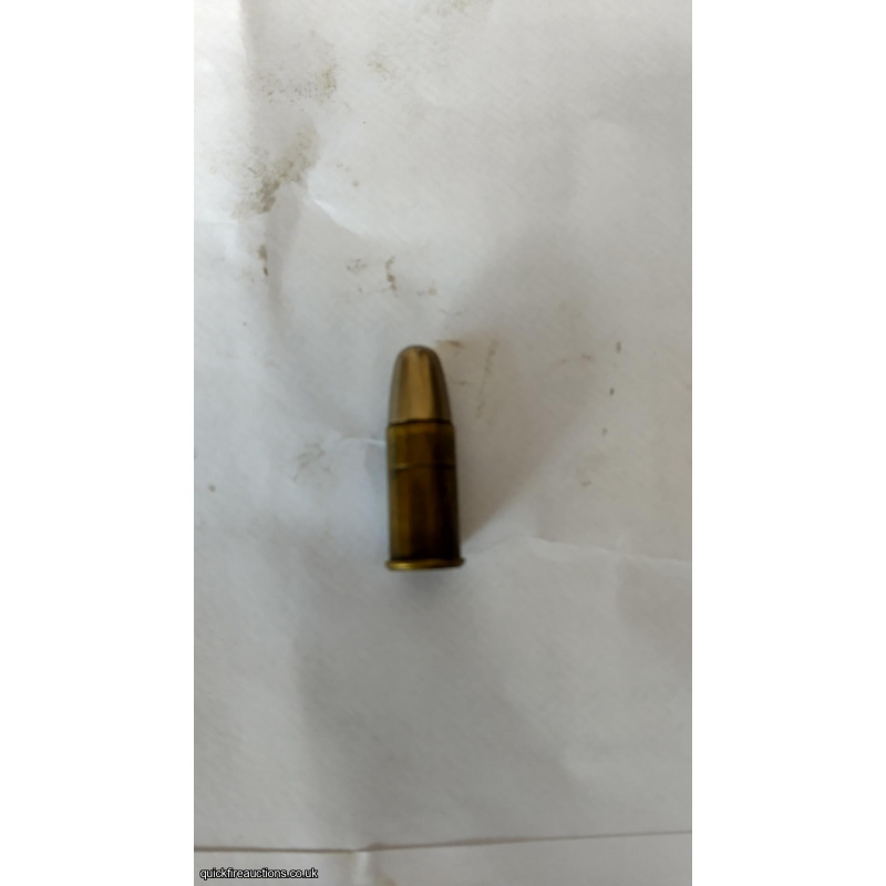 Inert British WWII .380 Revolver Round