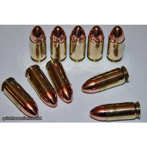 9mm Luger Inert Rounds