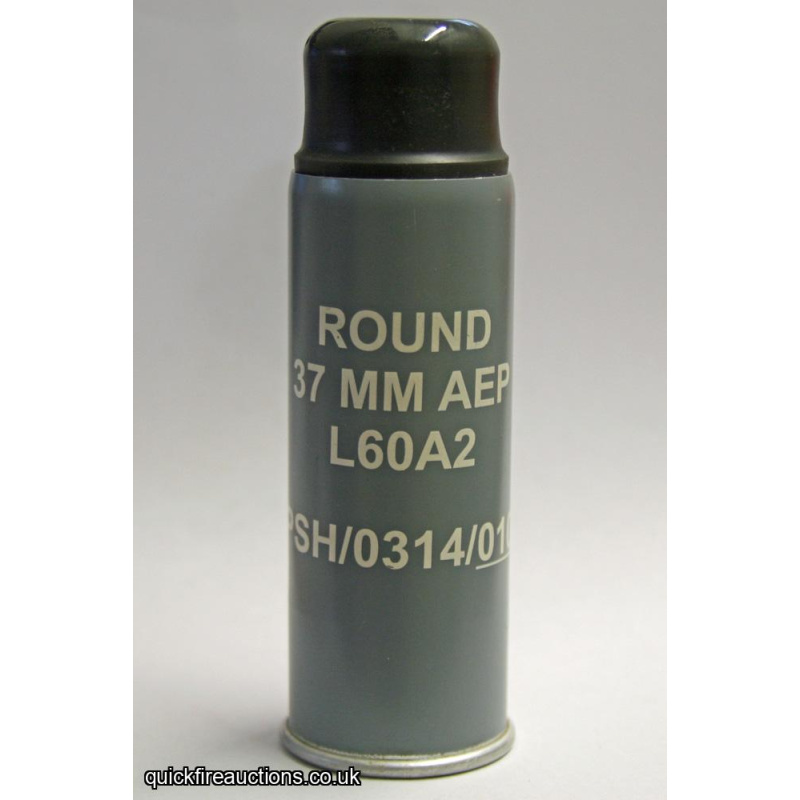 37mm Baton Round L60A2 Rubber Bullet