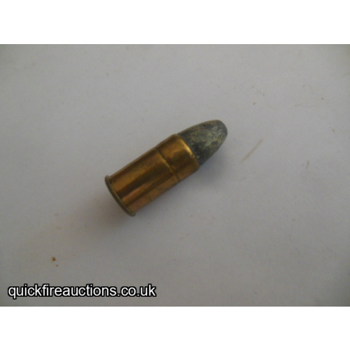 One inert Dominion .455 Colt cartridge