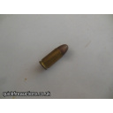 One inert Syrian military 9mm cartridge