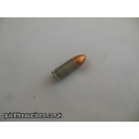 One inert 1982 Israeli 9mm proof cartridge