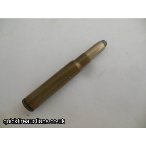 One inert DWM 8 x 56 Mannlicher Schonauer cartridge