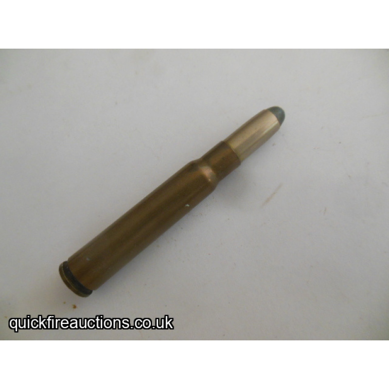 One inert DWM 8 x 56 Mannlicher Schonauer cartridge