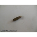 One inert 1940 French 7.65 MAS pistol cartridge