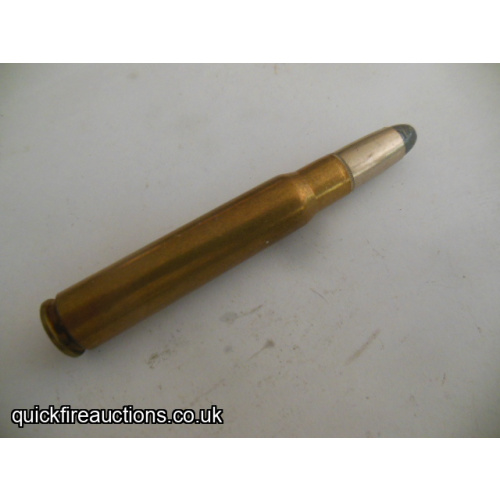 One inert RWS 9.3 x 64 cartridge