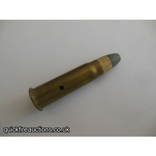 One inert 11mm Belgium Comblain mod 1881 cartridge