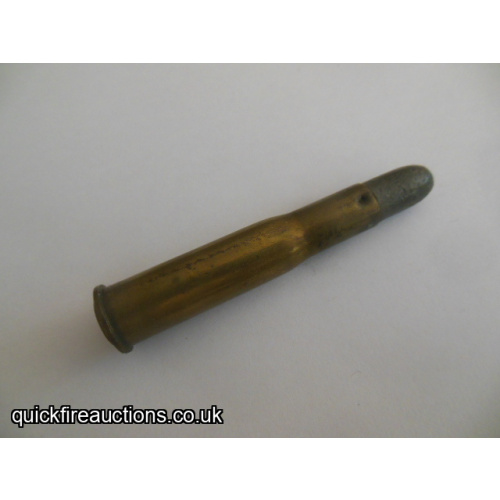 One inert Turkish 9.5 x 60R Mauser cartridge