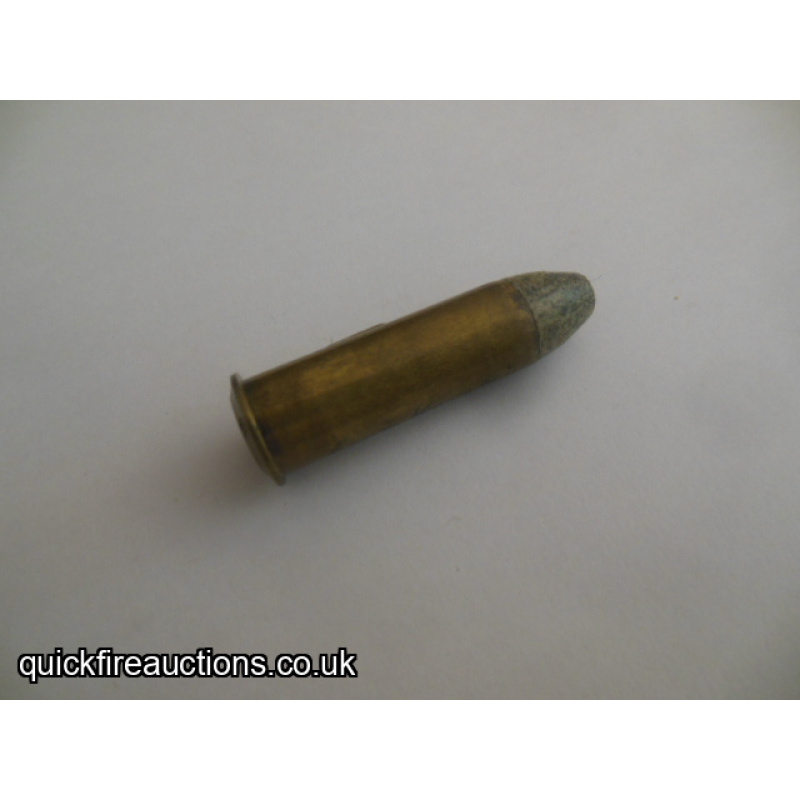 One inert Georg Roth 11.3 x 36R Gasser carbine cartridge