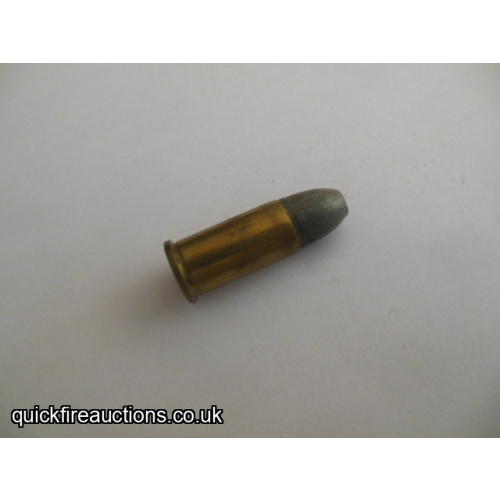 One inert WRA 38 Colt New Police cartridge