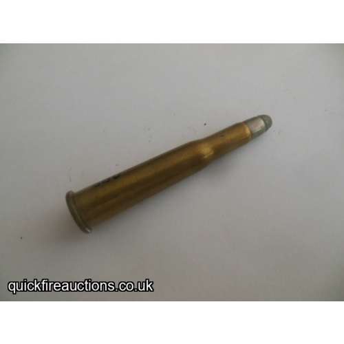 One inert Rem-Umc 25-36 Marlin cartridge