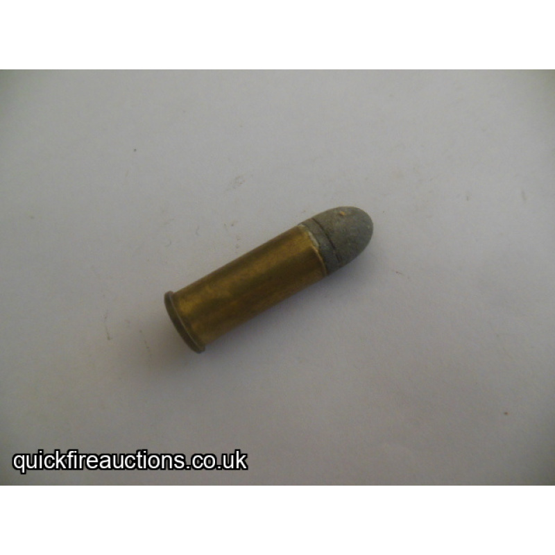 One inert Eley 380 Long cartridge
