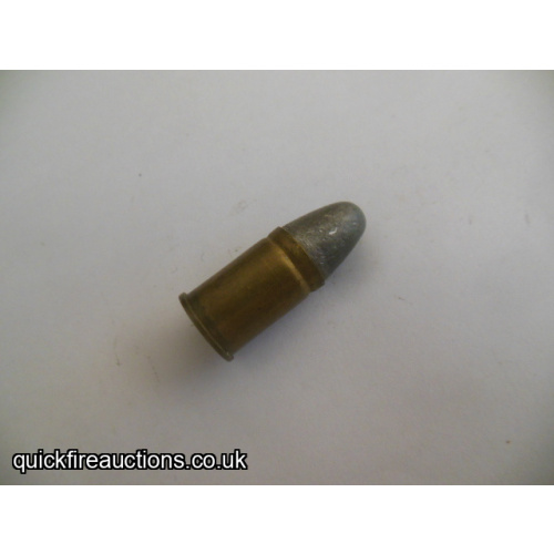 One inert Indian 455 mk II cartridge