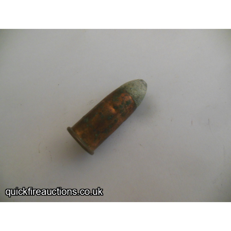 One inert  56-50 Spencer rimfire cartridge