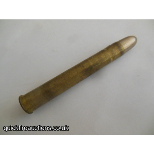 One inert Kynoch .450 nitro C C 3 1/4" cartridge
