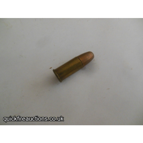 One inert 1965 Radway Green 380 2Z cartridge