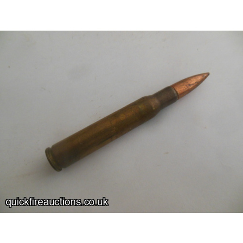 One inert 1954 Frankford Arsenal 30-06 cartridge