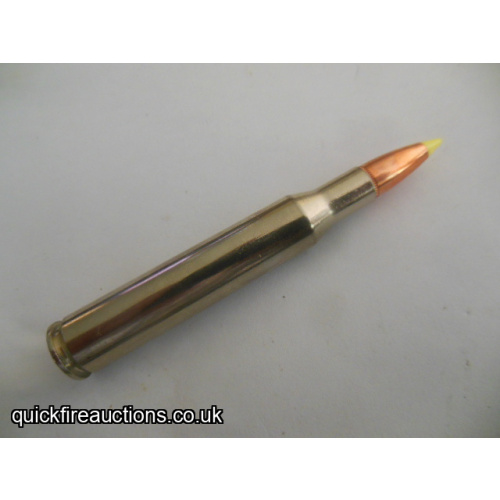 One inert Federal 270 ballistic tip cartridge