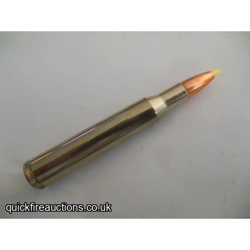 One inert Federal 270 ballistic tip cartridge