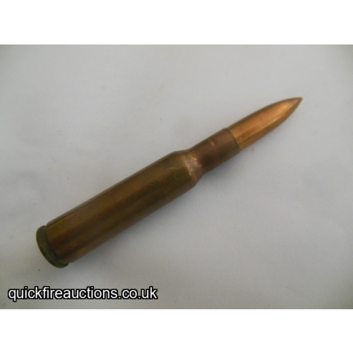 One inert Kynoch 333 nitro cartridge