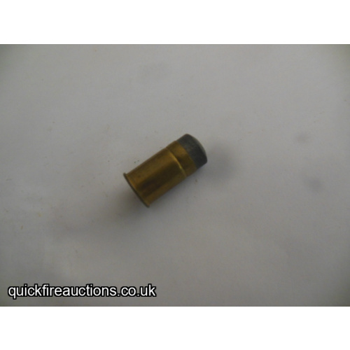 One inert RWS 455 target bullet cartridge