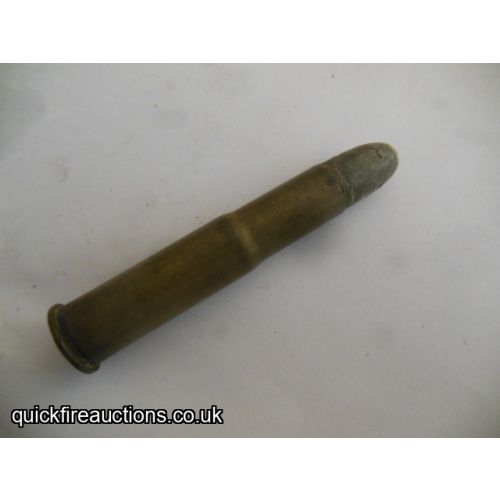 One inert 1915 German 11mm Mauser cartridge