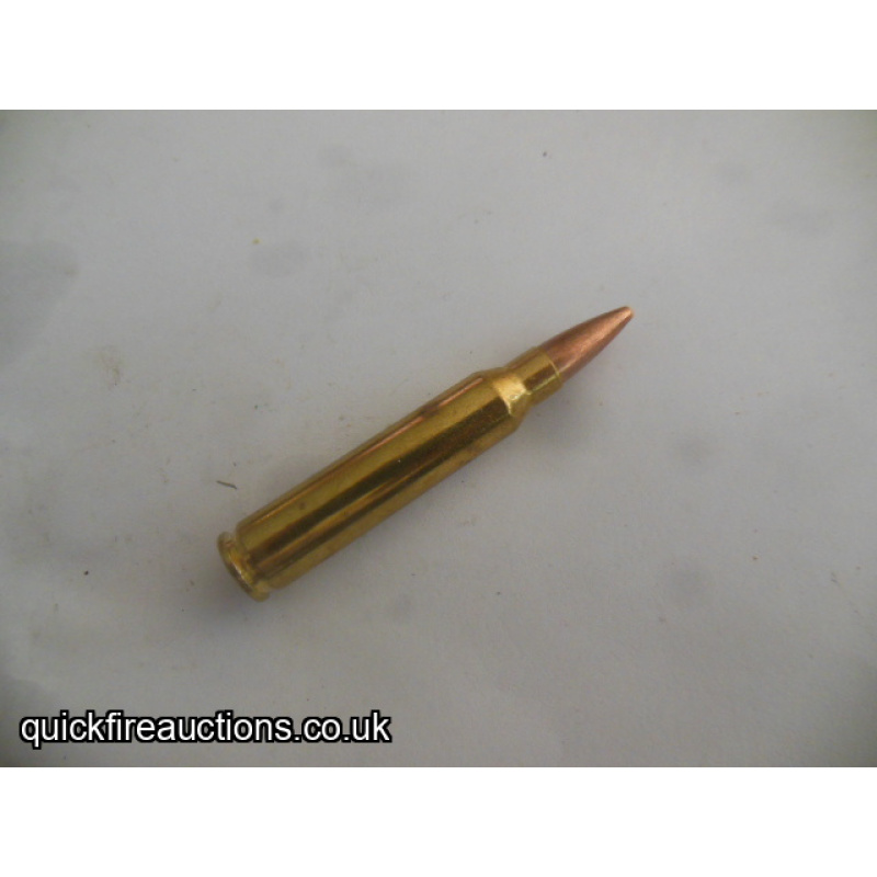 One inert Starline 223 Rem cartridge