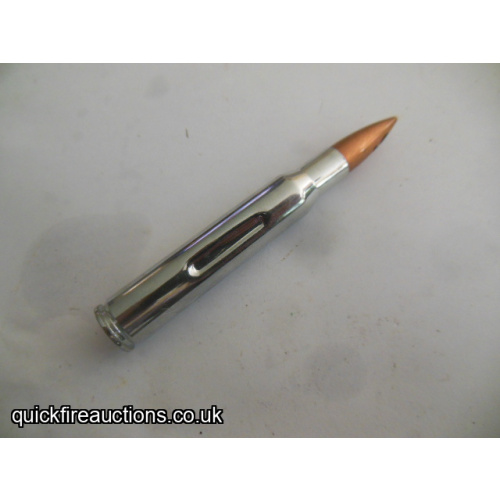 One inert 1963 Radway Green 30-06 drill/dummy cartridge
