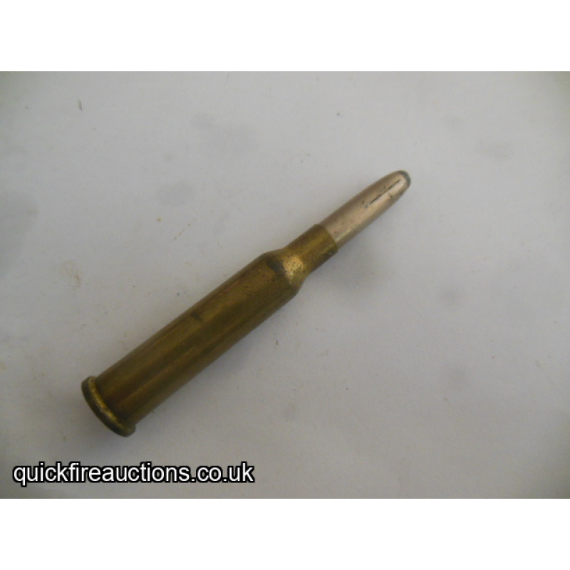One inert 1898 Austrian 6.5 mod 93 cartridge