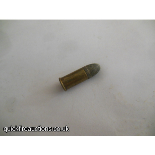 One inert Braun & Bloem 320 revolver cartridge