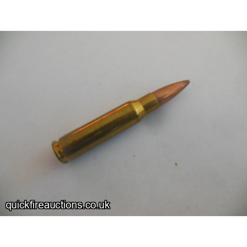 One inert South African 308 Win cartridge