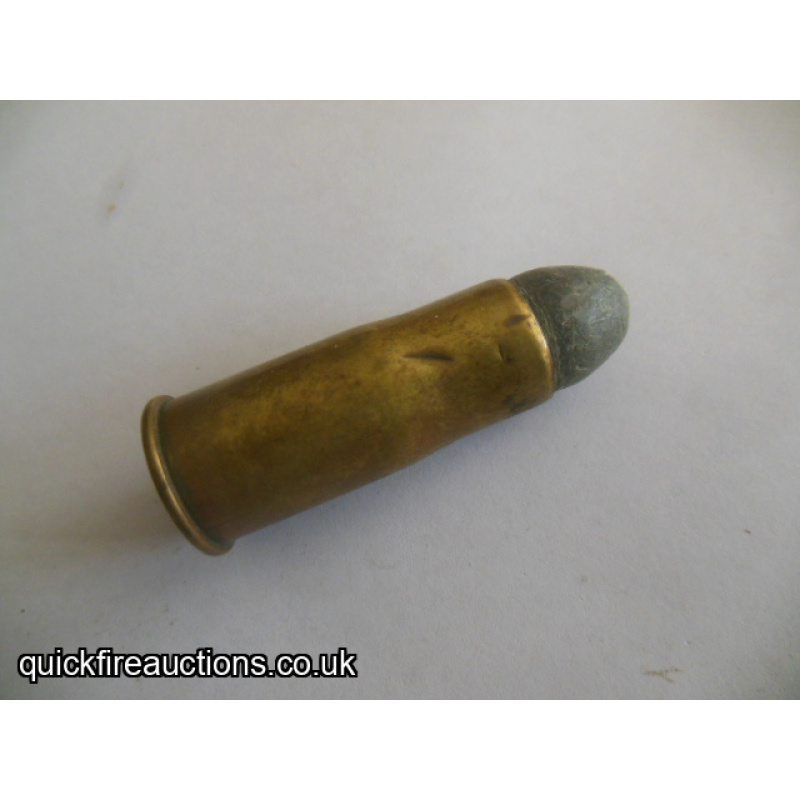 One inert Turkish 577 Snider cartridge