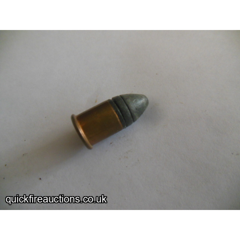 One inert Navy Arms .41 Derringer rim fire cartridge