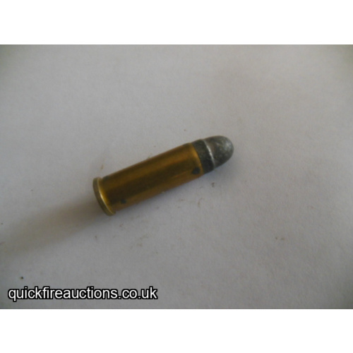 One inert Kynoch 320 S&W Long revolver cartridge