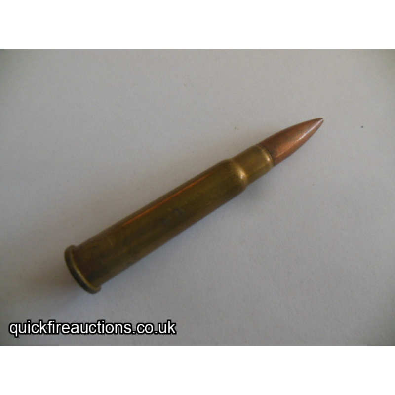 One inert 1952 Royal Laboratory 303 cartridge