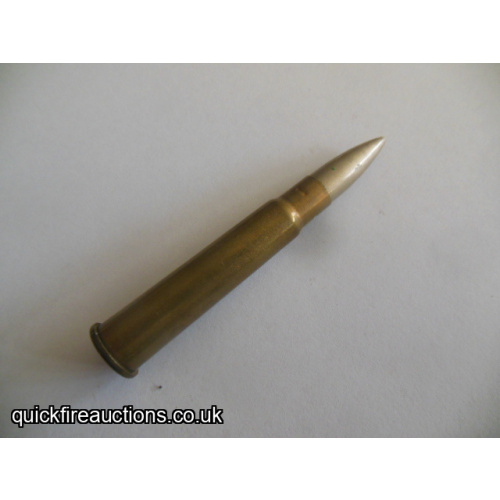 One inert 1939 Kynoch 303 cartridge