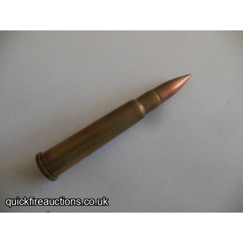 One inert 1964 Kynoch 303 mk 8Z cartridge
