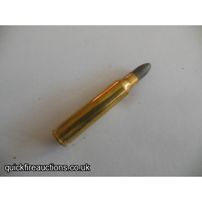 One inert Winchester 223 Delta frangible cartridge