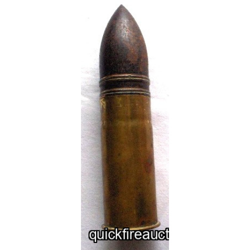 Inert WW1 French 37mm Pom Pom shell
