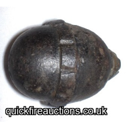 Inert WW1 German Egg Grenade