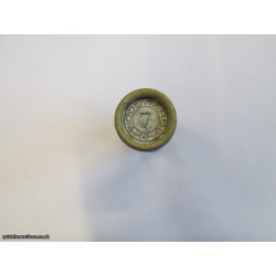 12G TC=WOODWARDS NOBELS ELEY BALLISTITE BRASS CARTRIDGE  [INERT]