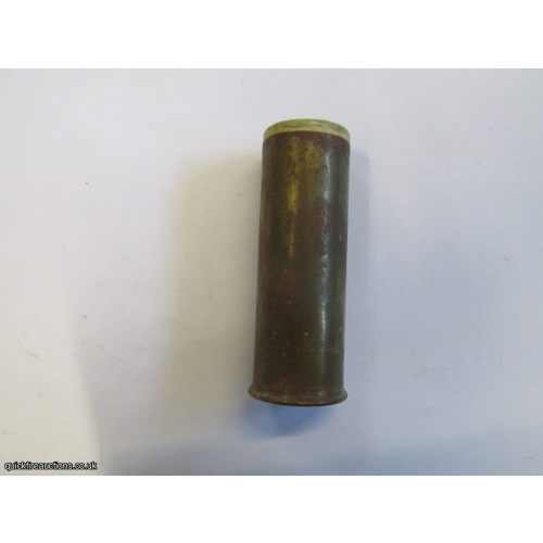 12G TC=WOODWARDS NOBELS ELEY BALLISTITE BRASS CARTRIDGE  [INERT]